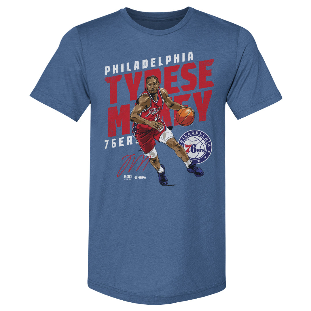 Tyrese Maxey Men's Premium T-Shirt | 500 LEVEL