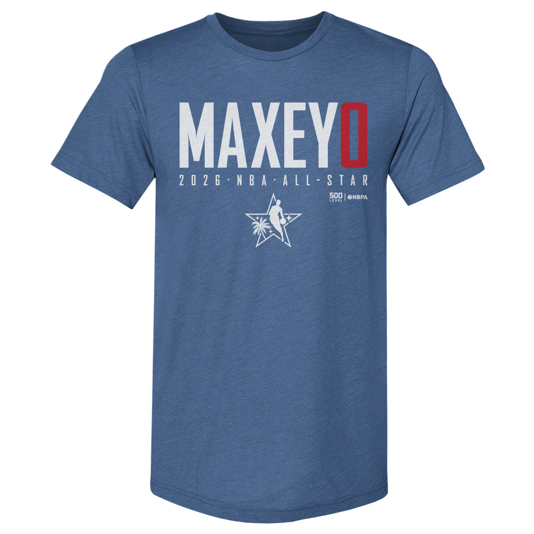 Tyrese Maxey Men's Premium T-Shirt | 500 LEVEL