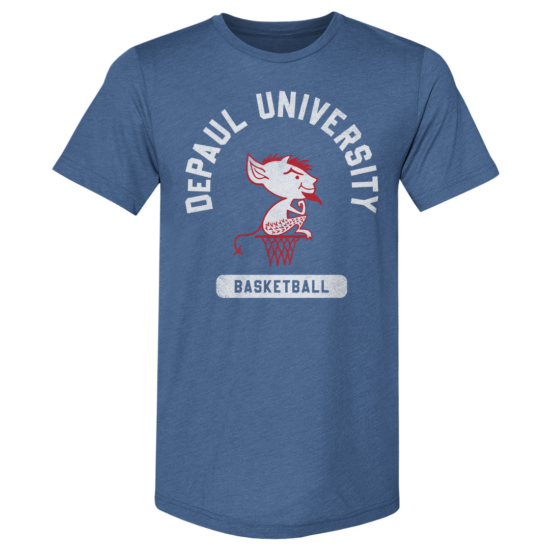 DePaul Blue Demons Men's Premium T-Shirt | 500 LEVEL