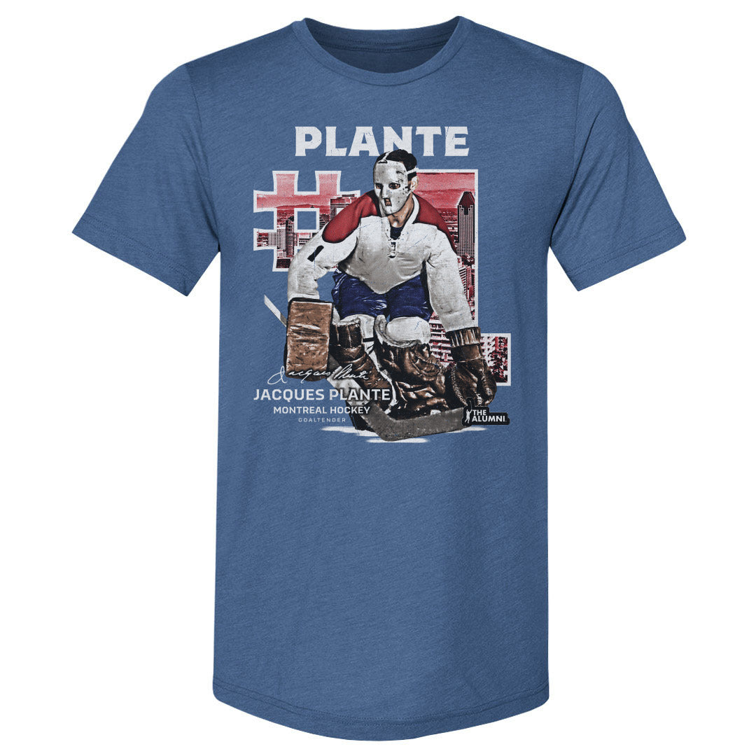Jacques Plante Men's Premium T-Shirt | 500 LEVEL