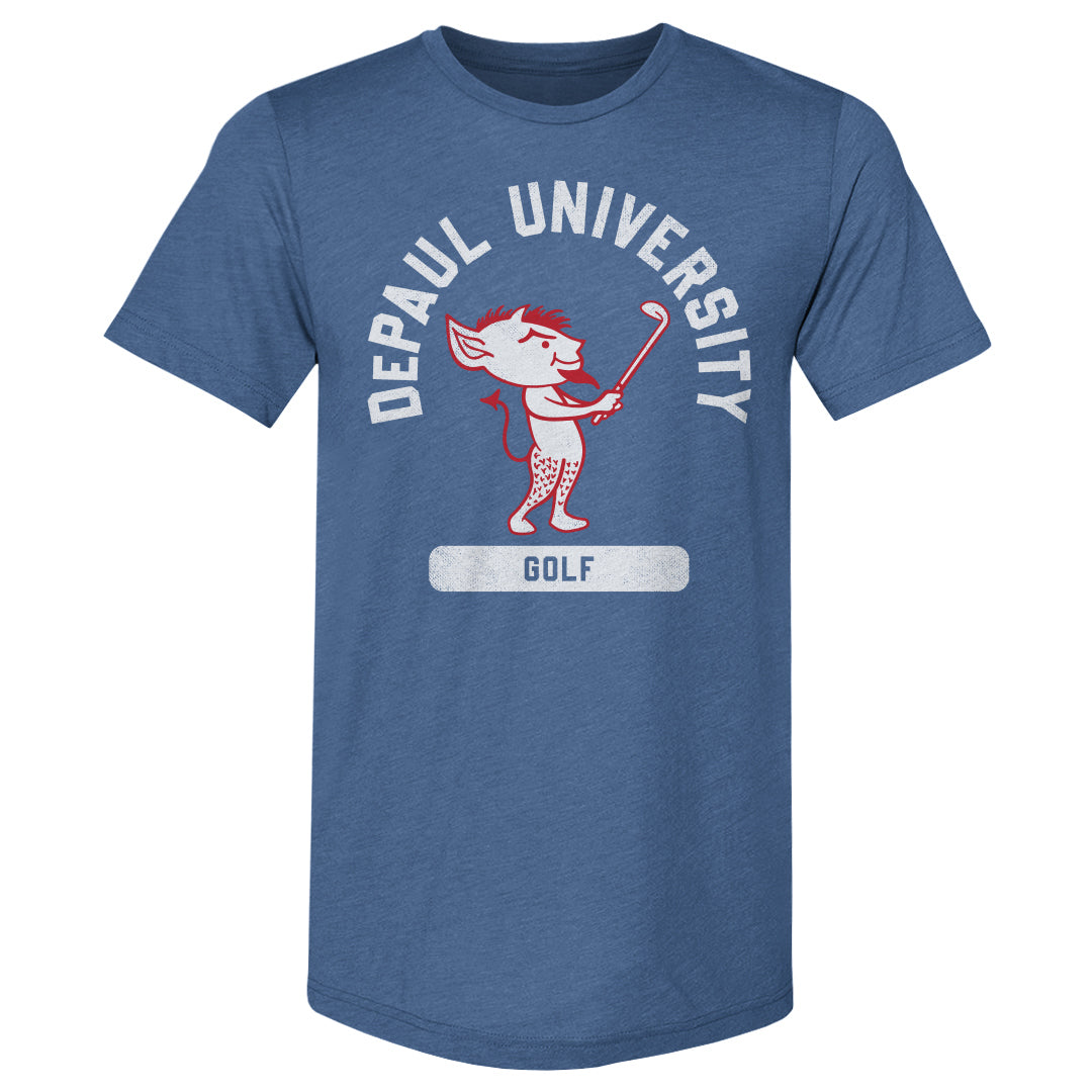 DePaul Blue Demons Men's Premium T-Shirt | 500 LEVEL