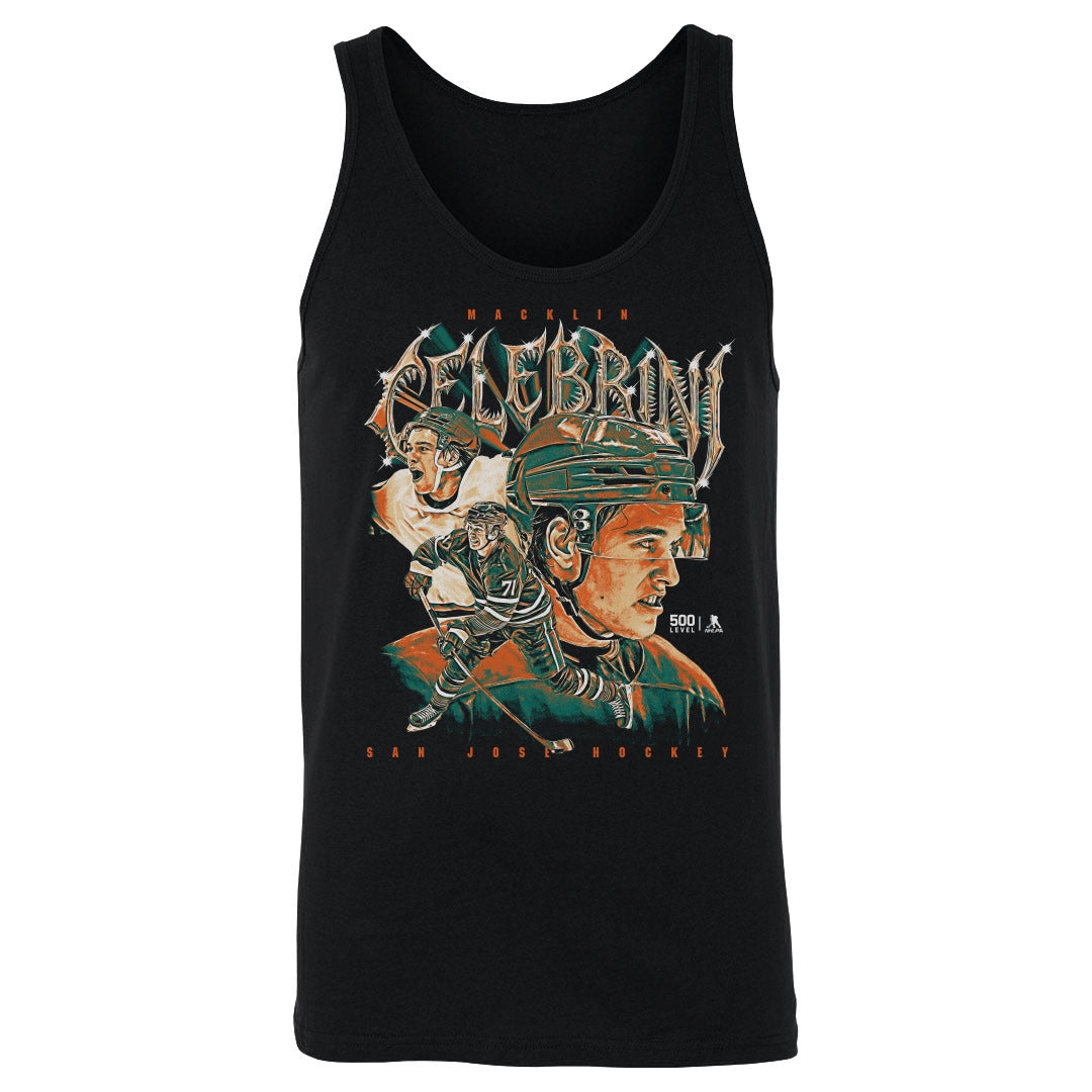 Macklin Celebrini Men's Tank Top | 500 LEVEL