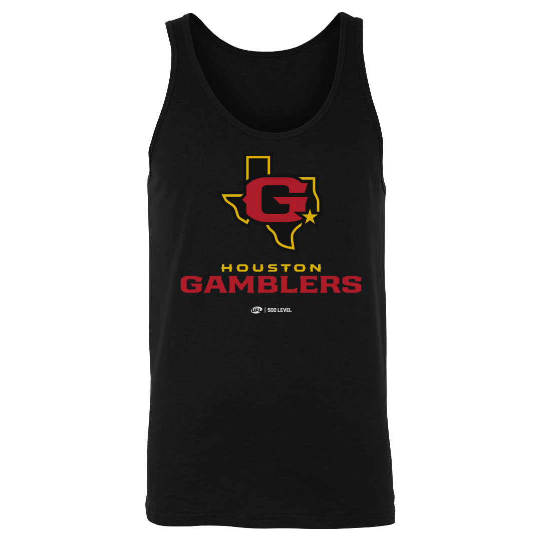 Houston Gamblers Men's Tank Top | 500 LEVEL