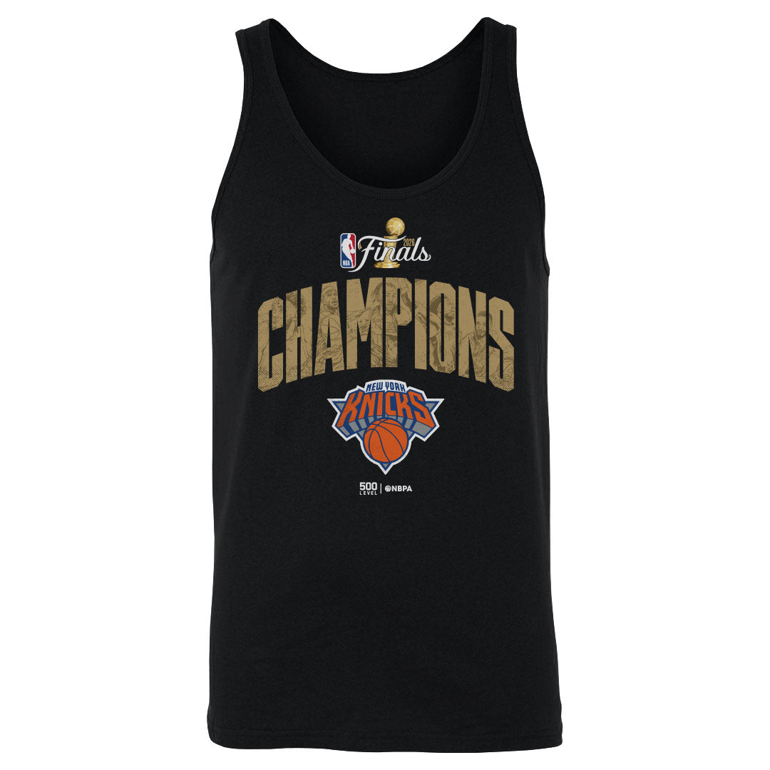NBA KNICKS ニューヨーク・ニックス タンクトップ　M New York Knicks NBA Finals 2026 Champions Men's Tank Top – 500 LEVEL