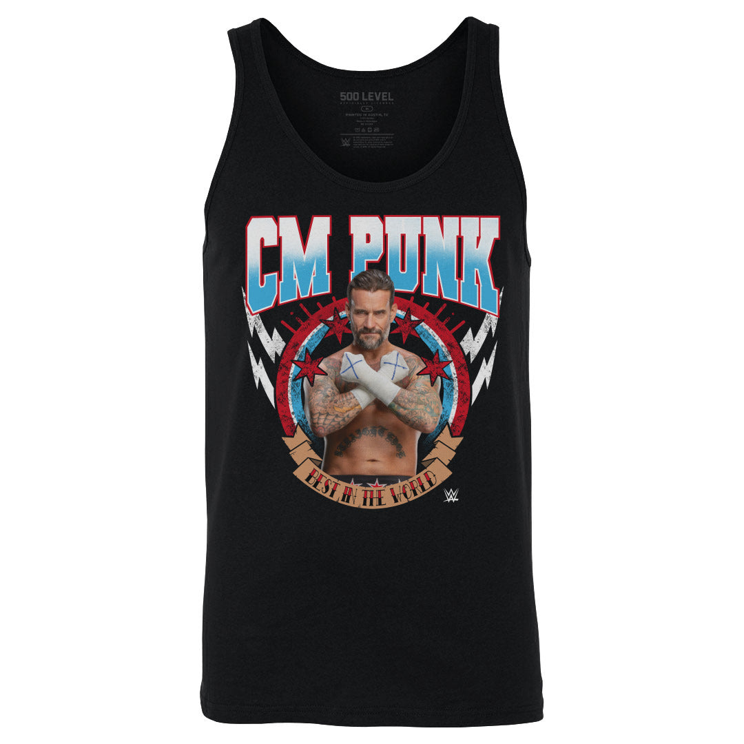 CM Punk Men's Tank Top | 500 LEVEL