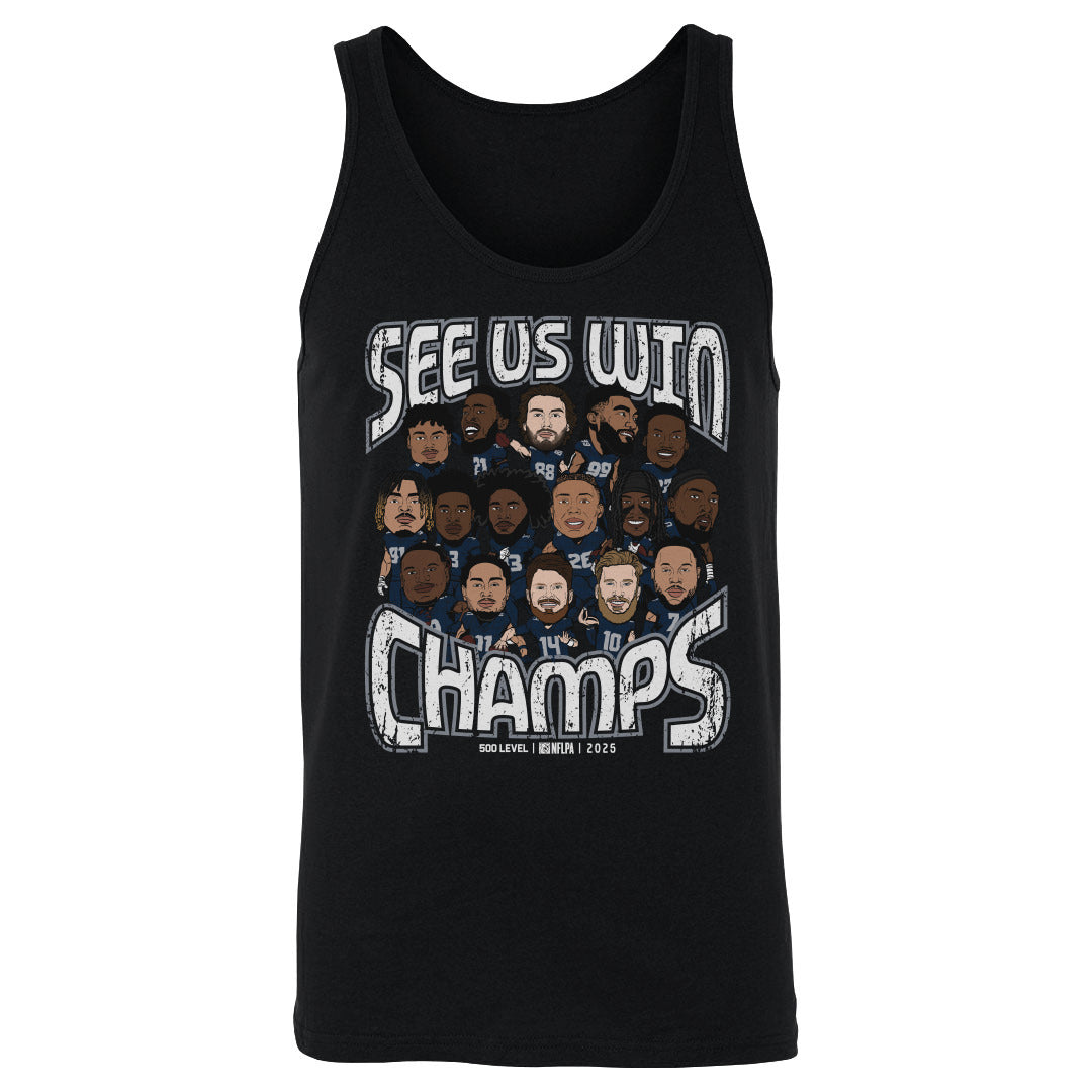 Seattle Football Men's Tank Top | 500 LEVEL