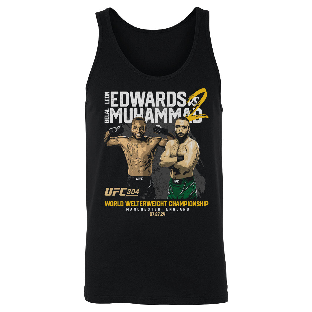 Leon Edwards Men's Tank Top | 500 LEVEL