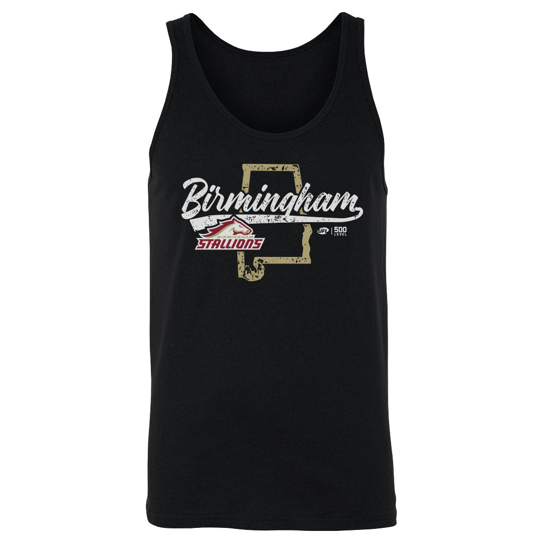 Birmingham Stallions Men's Tank Top | 500 LEVEL
