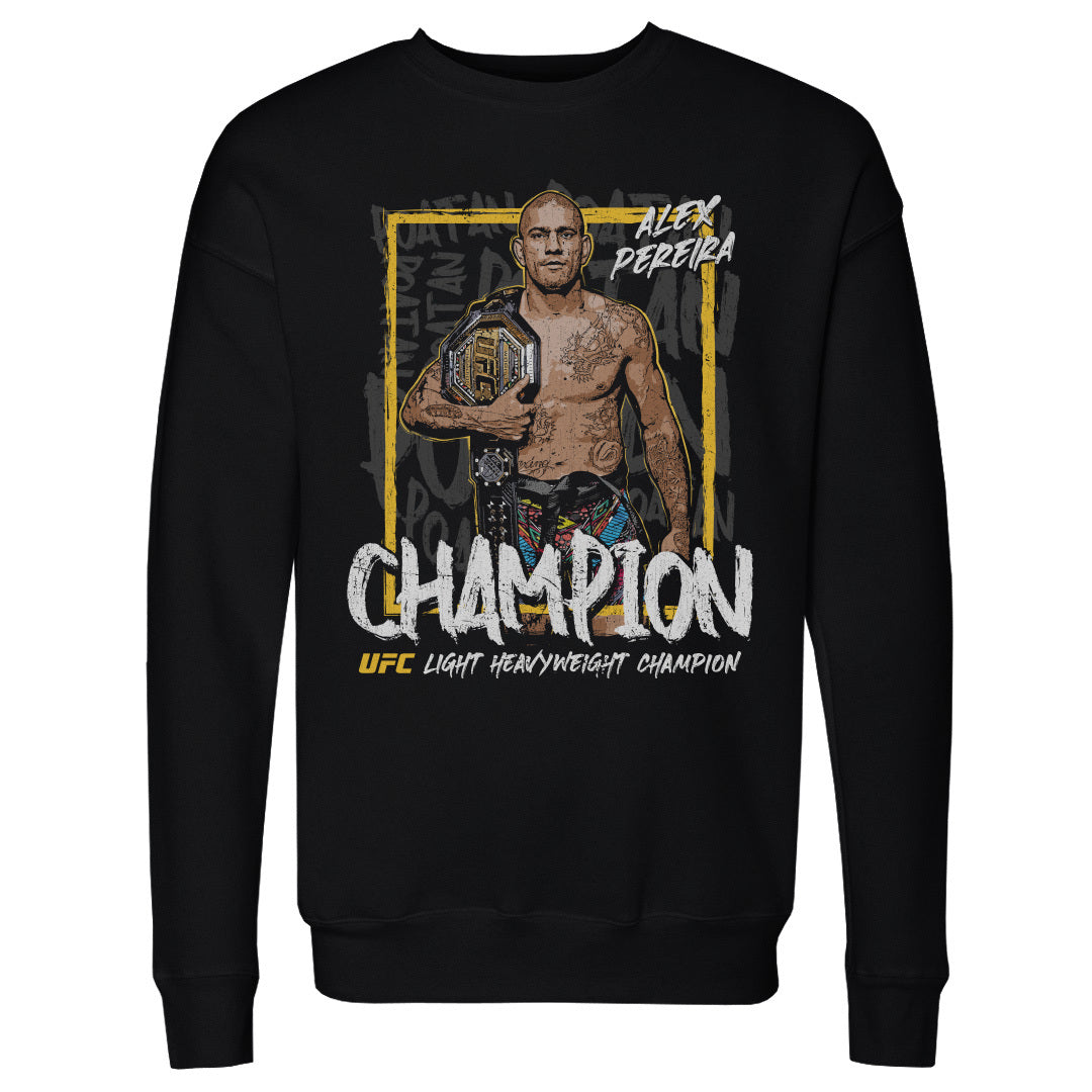 Alex Pereira Men's Crewneck Sweatshirt | 500 LEVEL