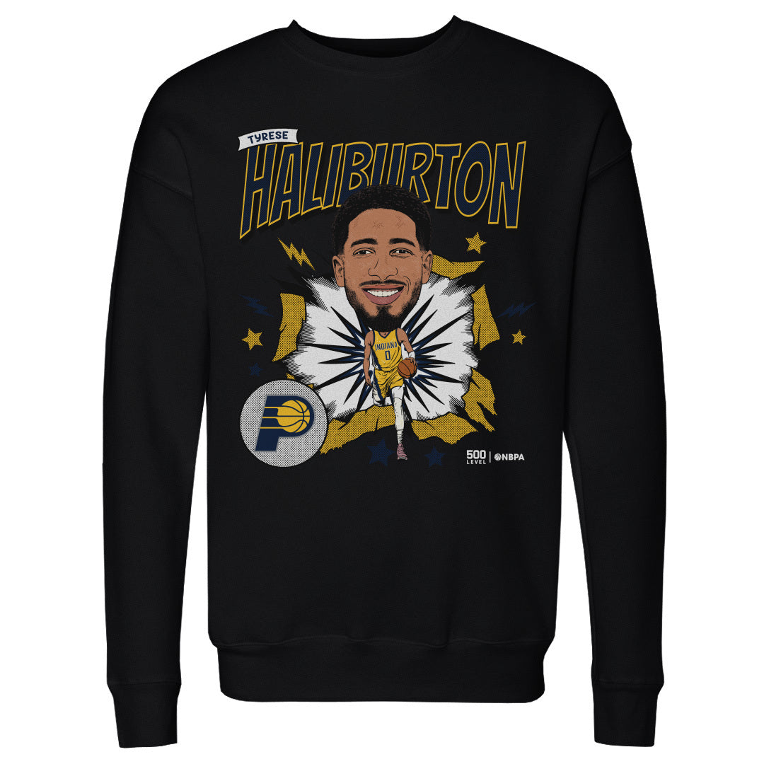 Tyrese Haliburton Men's Crewneck Sweatshirt | 500 LEVEL
