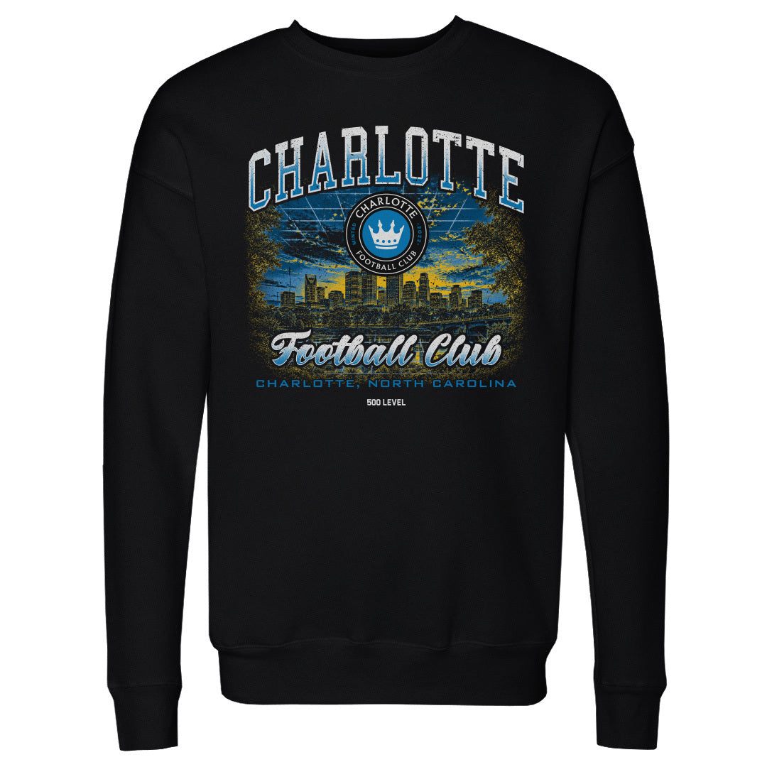 Charlotte FC Men's Crewneck Sweatshirt | 500 LEVEL