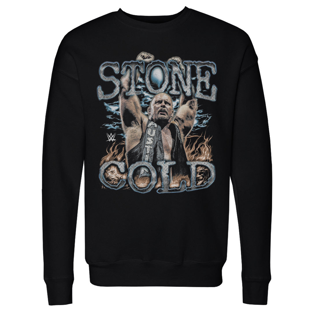 Stone Cold Steve Austin Men's Crewneck Sweatshirt | 500 LEVEL