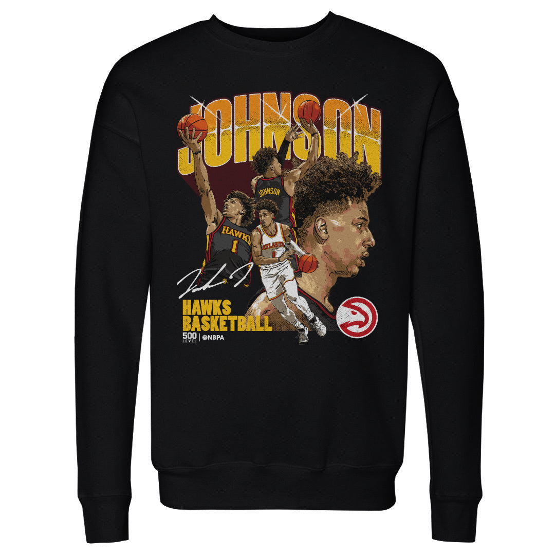 Jalen Johnson Men's Crewneck Sweatshirt | 500 LEVEL