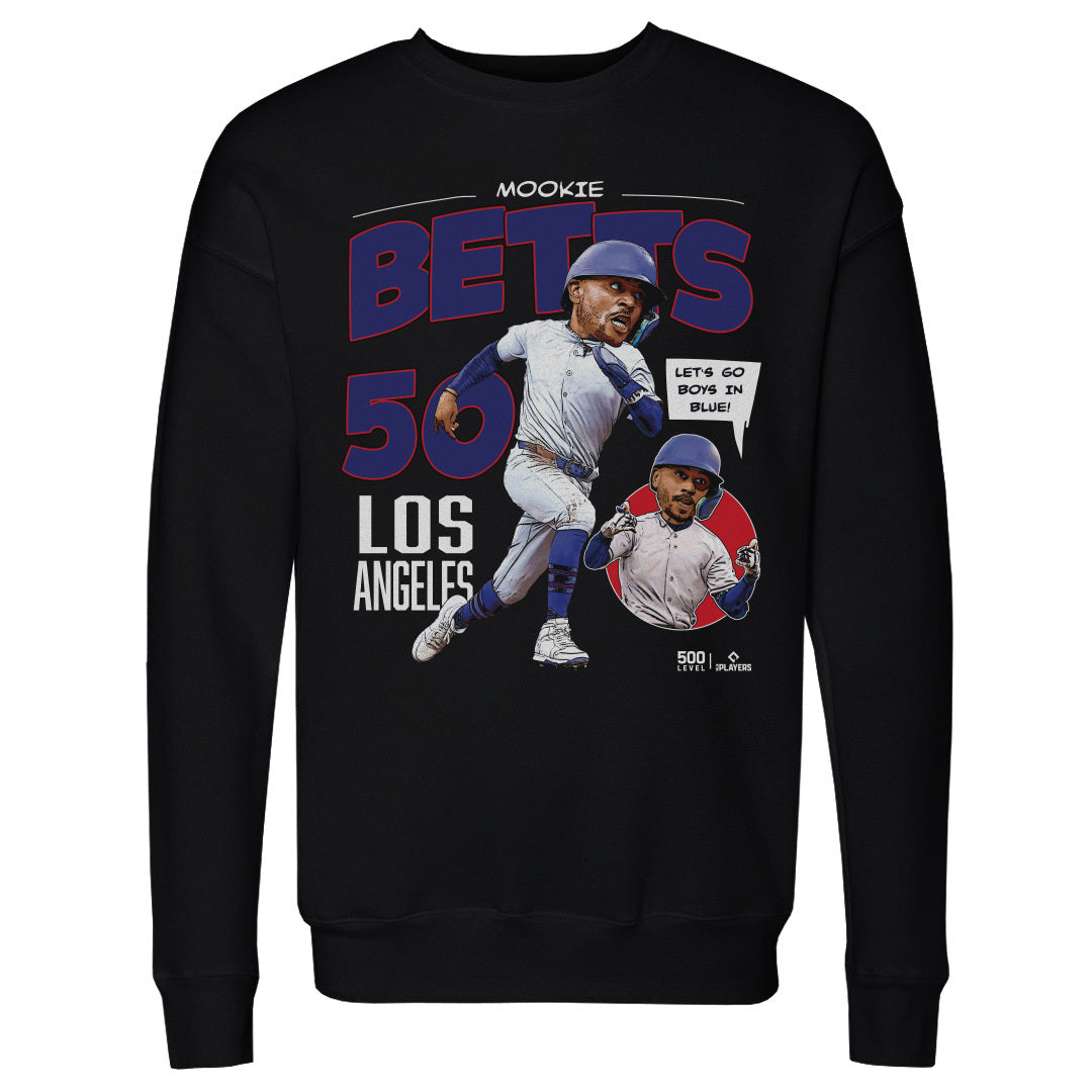 Mookie Betts Men's Crewneck Sweatshirt | 500 LEVEL