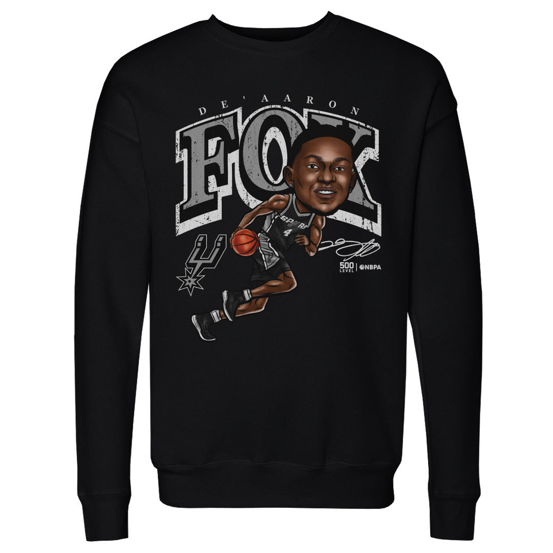 De'Aaron Fox Men's Crewneck Sweatshirt | 500 LEVEL