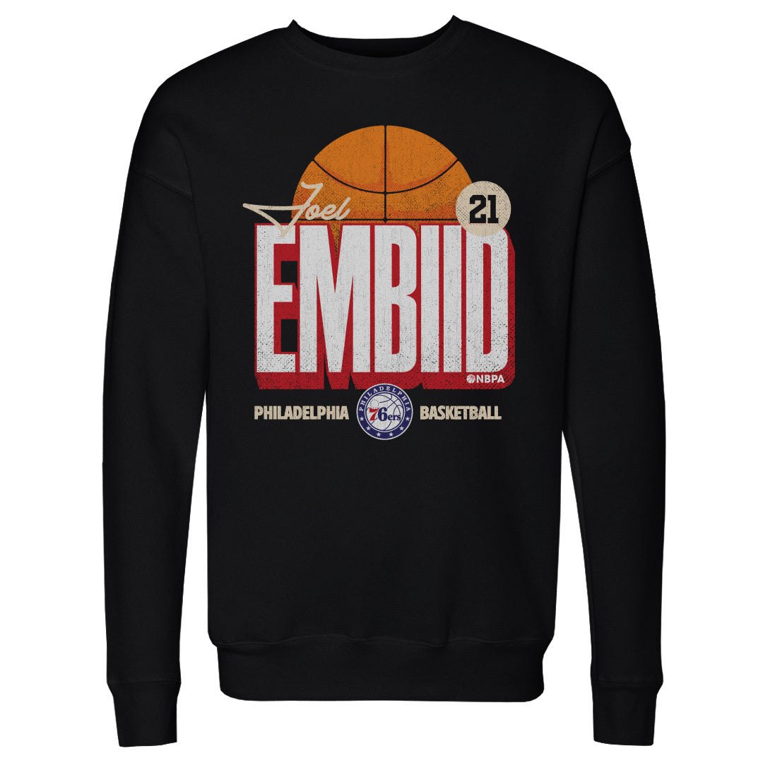 Joel Embiid Men's Crewneck Sweatshirt | 500 LEVEL