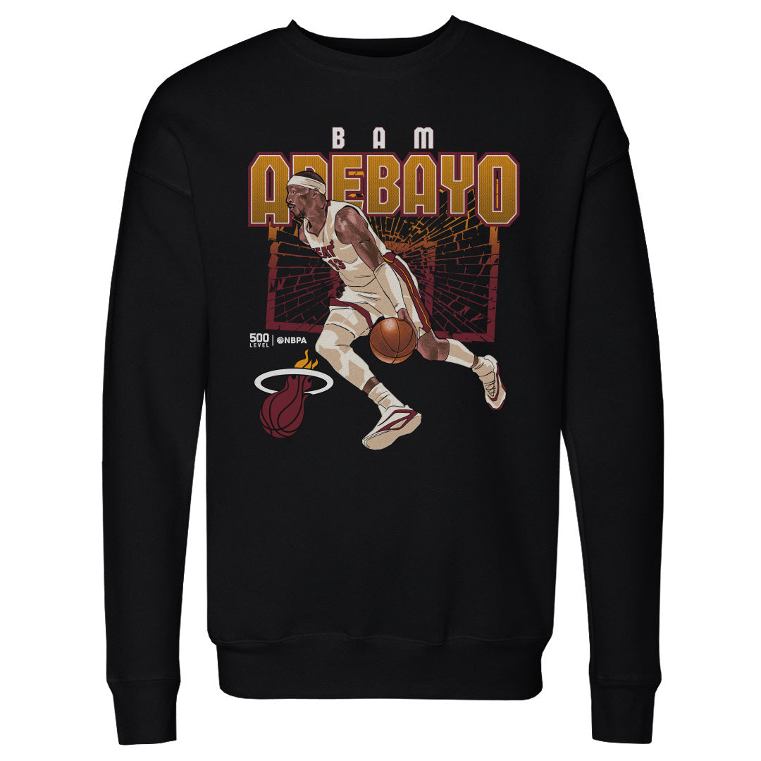 Bam Adebayo Men's Crewneck Sweatshirt | 500 LEVEL