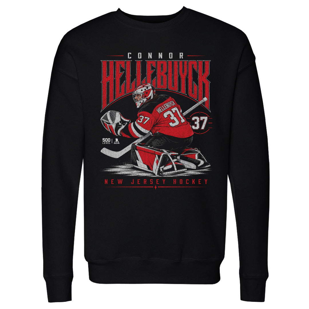 Connor Hellebuyck Men's Crewneck Sweatshirt | 500 LEVEL