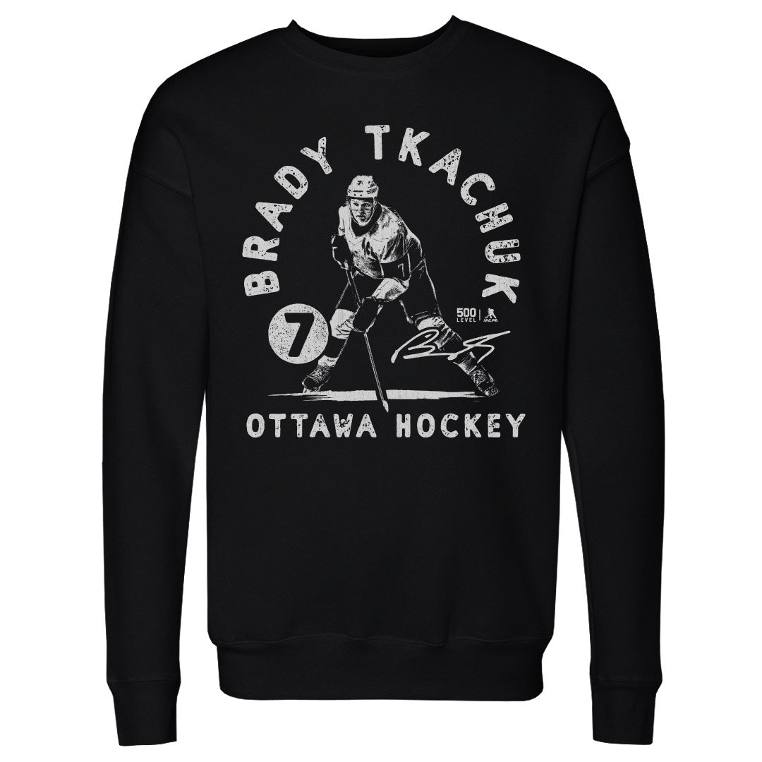 Brady Tkachuk Men's Crewneck Sweatshirt | 500 LEVEL