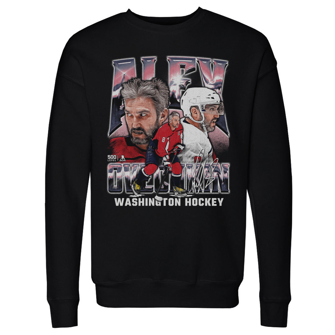 Alex Ovechkin Men's Crewneck Sweatshirt | 500 LEVEL