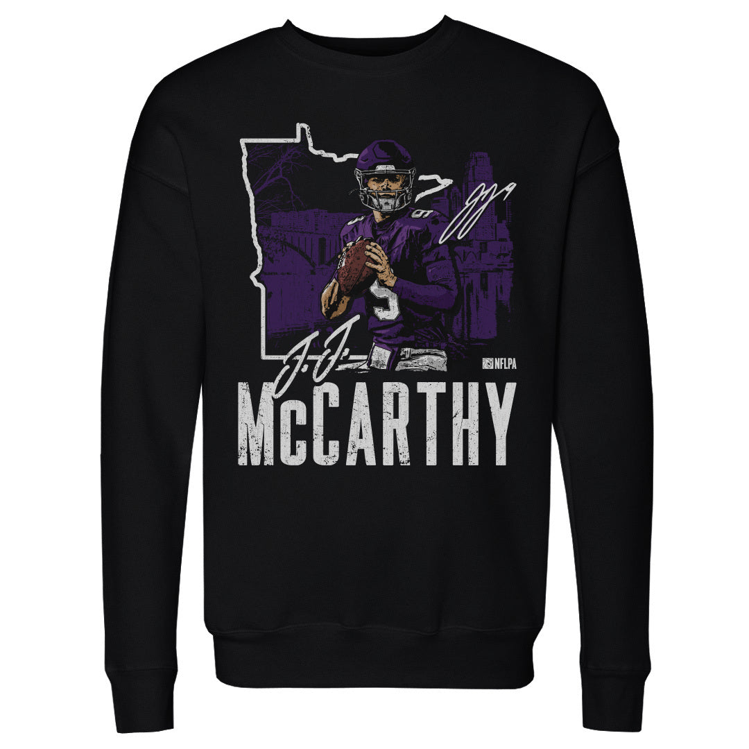 J.J. McCarthy Men's Crewneck Sweatshirt | 500 LEVEL