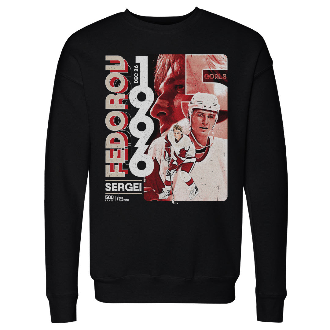Sergei Fedorov Men's Crewneck Sweatshirt | 500 LEVEL