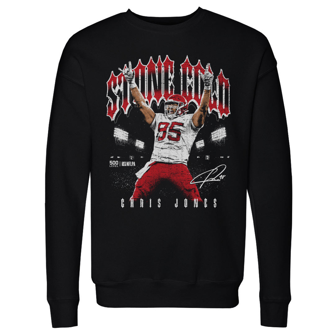 Chris Jones Men's Crewneck Sweatshirt | 500 LEVEL