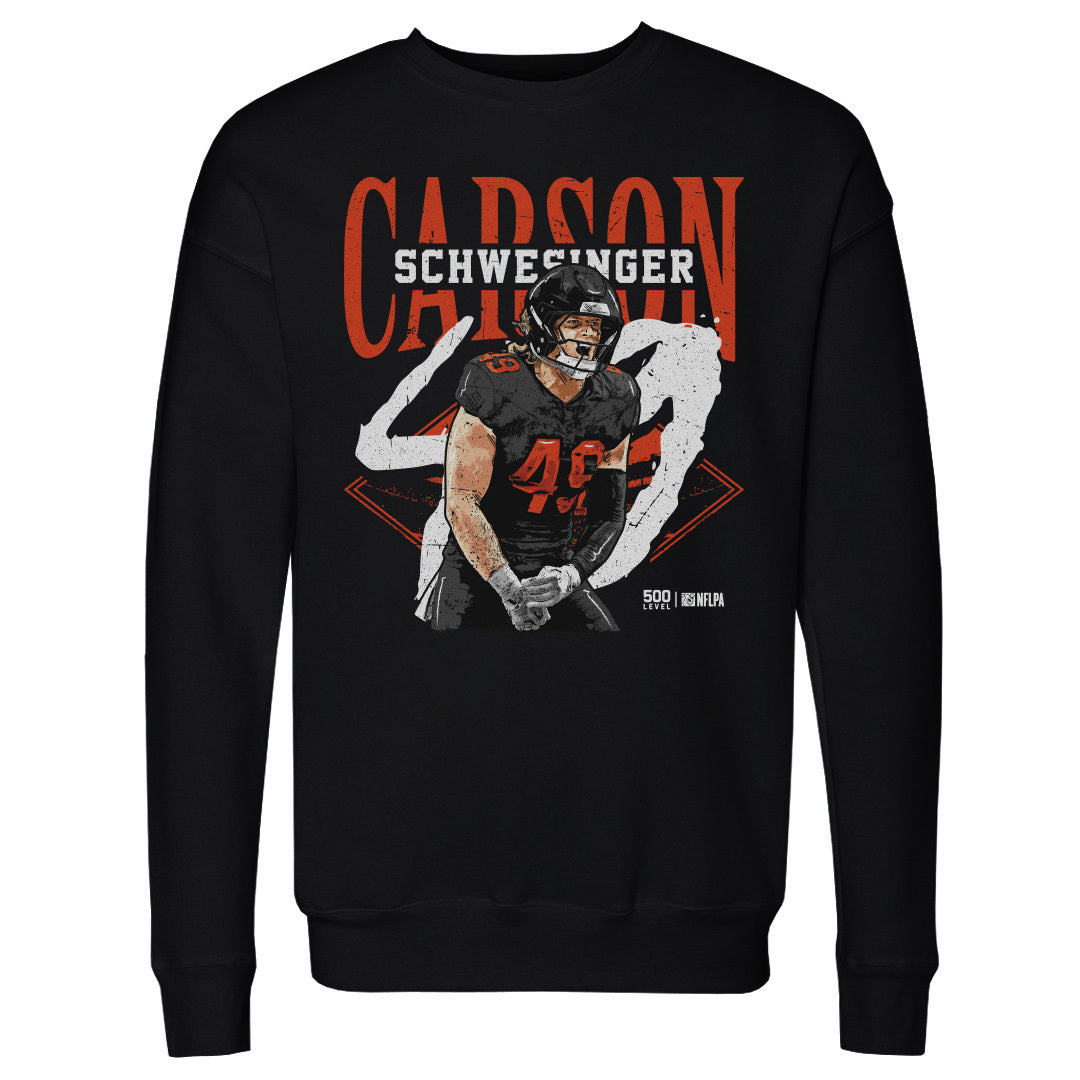 Carson Schwesinger Men's Crewneck Sweatshirt | 500 LEVEL