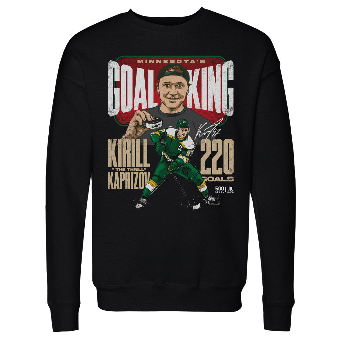 Kirill Kaprizov Men's Crewneck Sweatshirt | 500 LEVEL