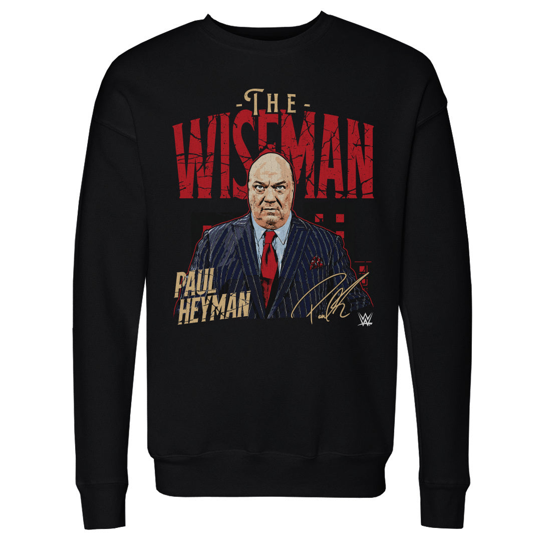 Paul Heyman Men's Crewneck Sweatshirt | 500 LEVEL