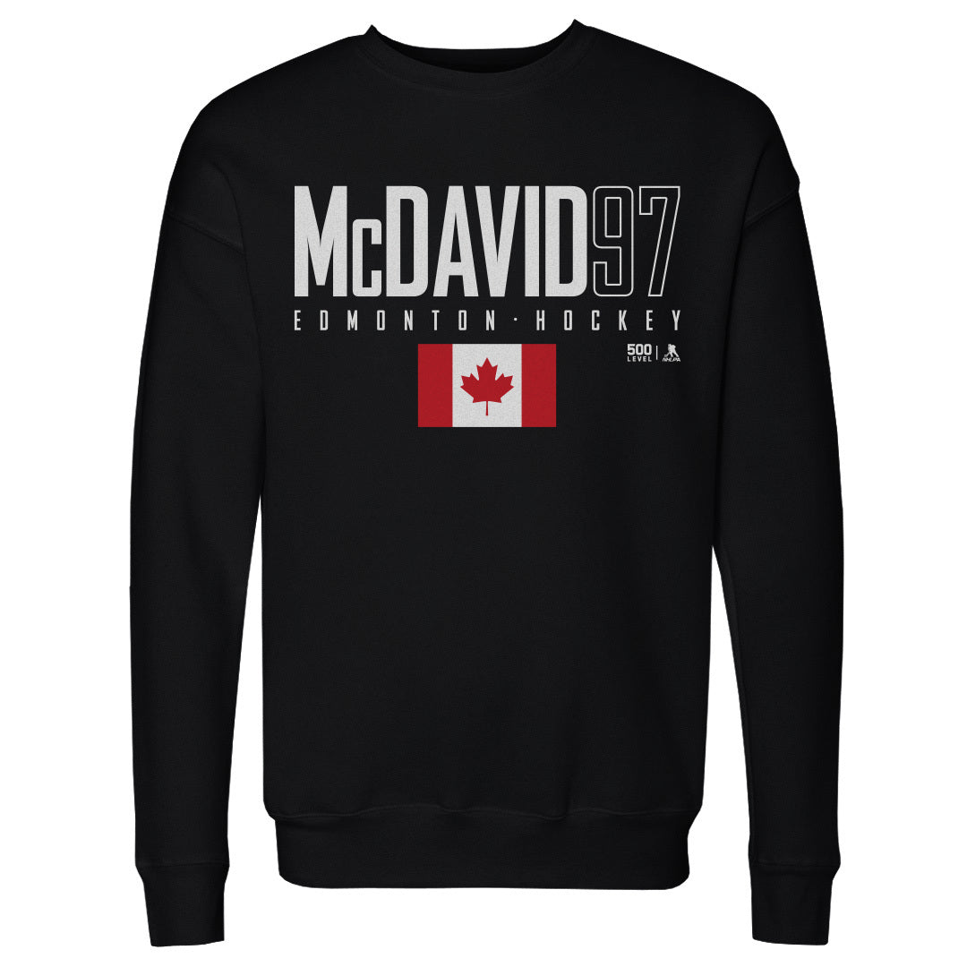 Connor McDavid Men's Crewneck Sweatshirt | 500 LEVEL