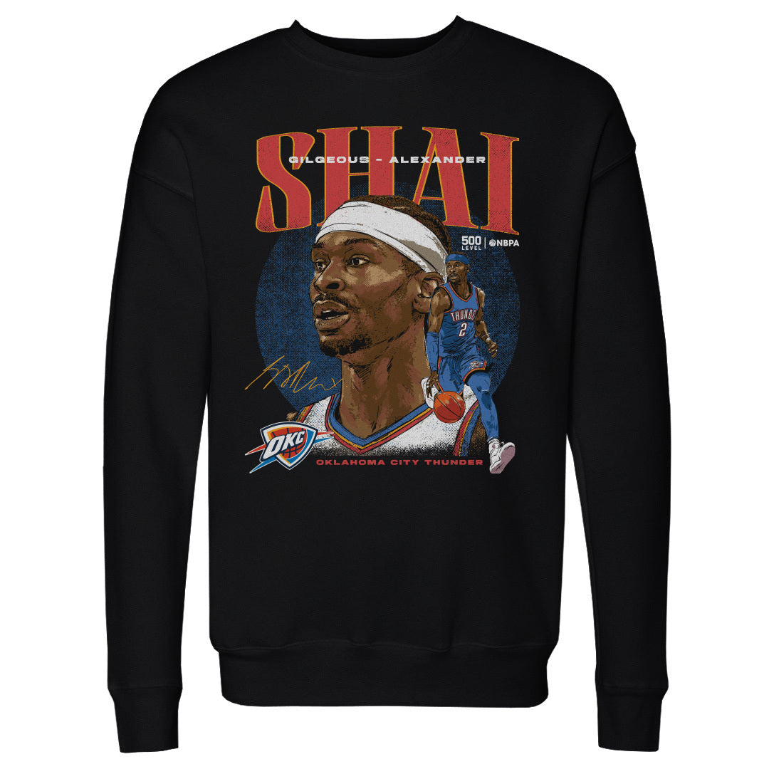 Shai Gilgeous-Alexander Men's Crewneck Sweatshirt | 500 LEVEL