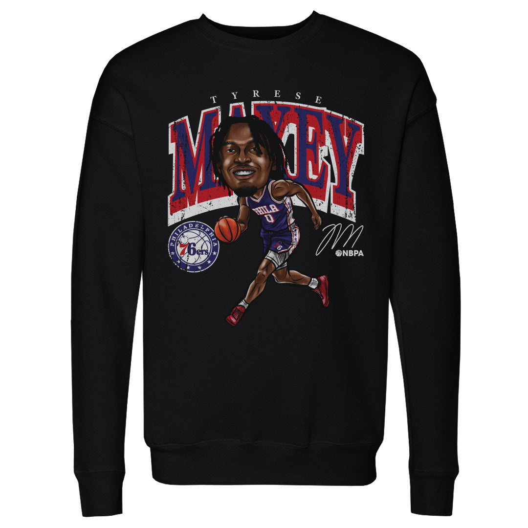Tyrese Maxey Men's Crewneck Sweatshirt | 500 LEVEL