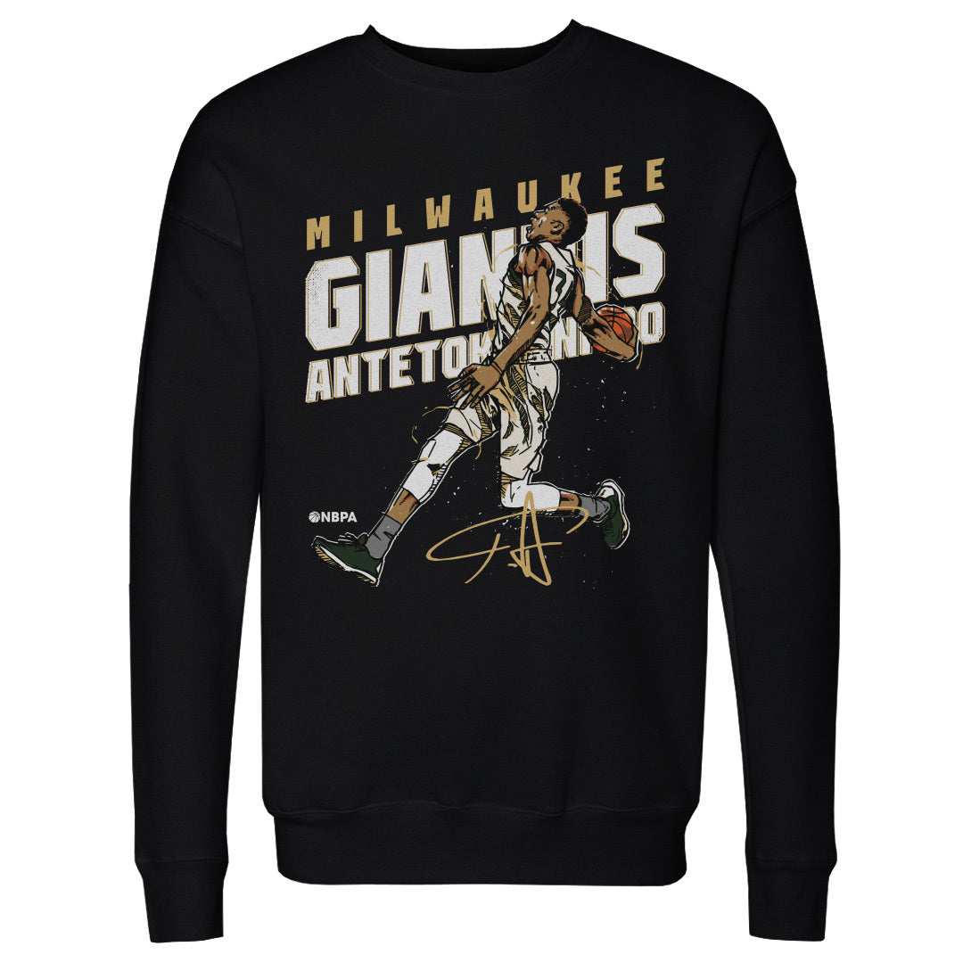Giannis Antetokounmpo Men's Crewneck Sweatshirt | 500 LEVEL