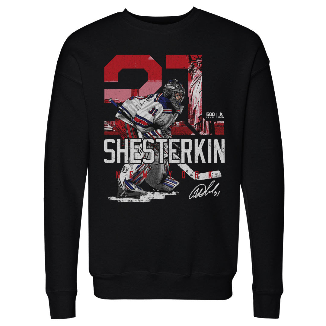 Igor Shesterkin Men's Crewneck Sweatshirt | 500 LEVEL