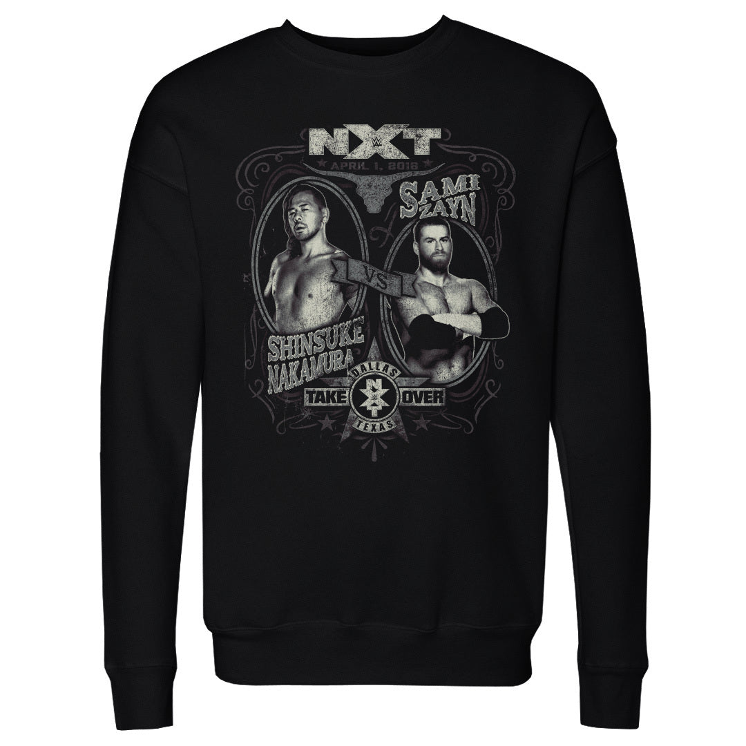NXT Take Over Men's Crewneck Sweatshirt | 500 LEVEL