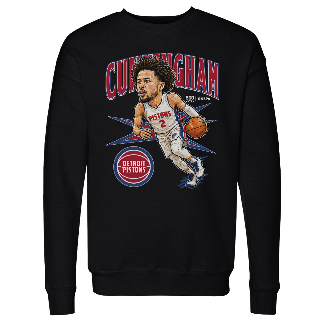 Cade Cunningham Men's Crewneck Sweatshirt | 500 LEVEL