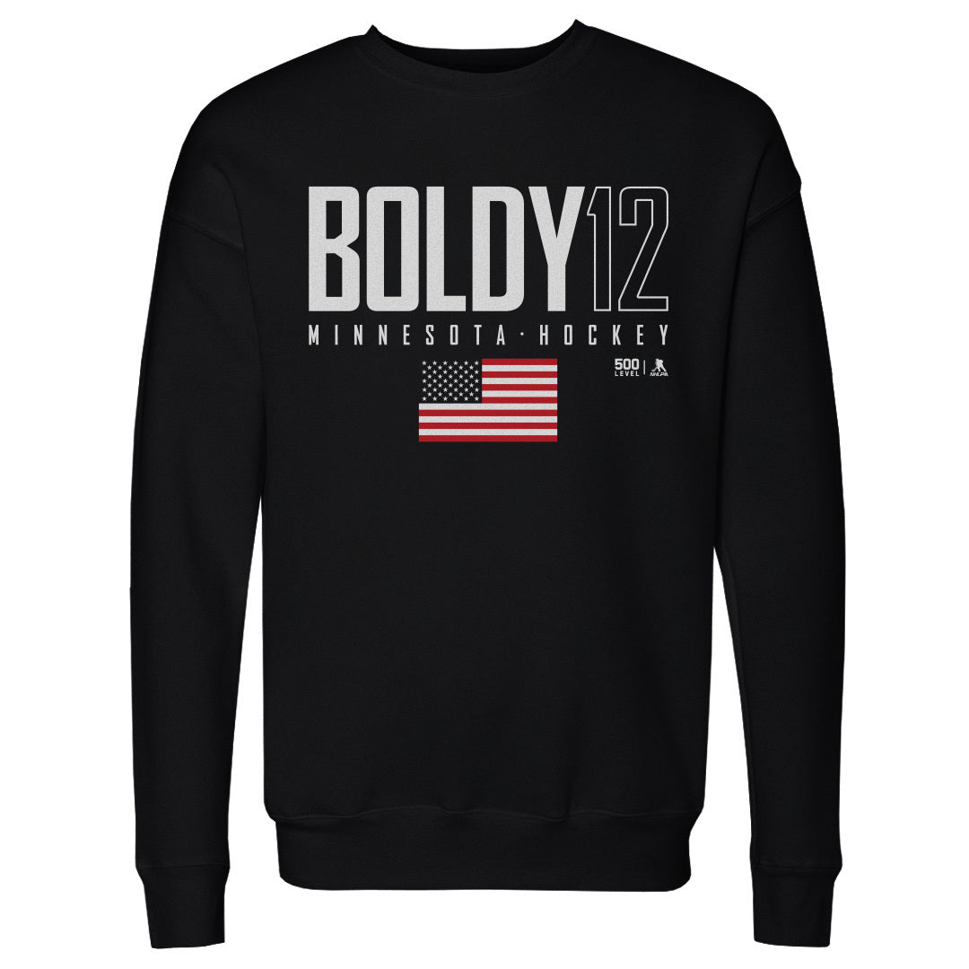 Matt Boldy Men's Crewneck Sweatshirt | 500 LEVEL