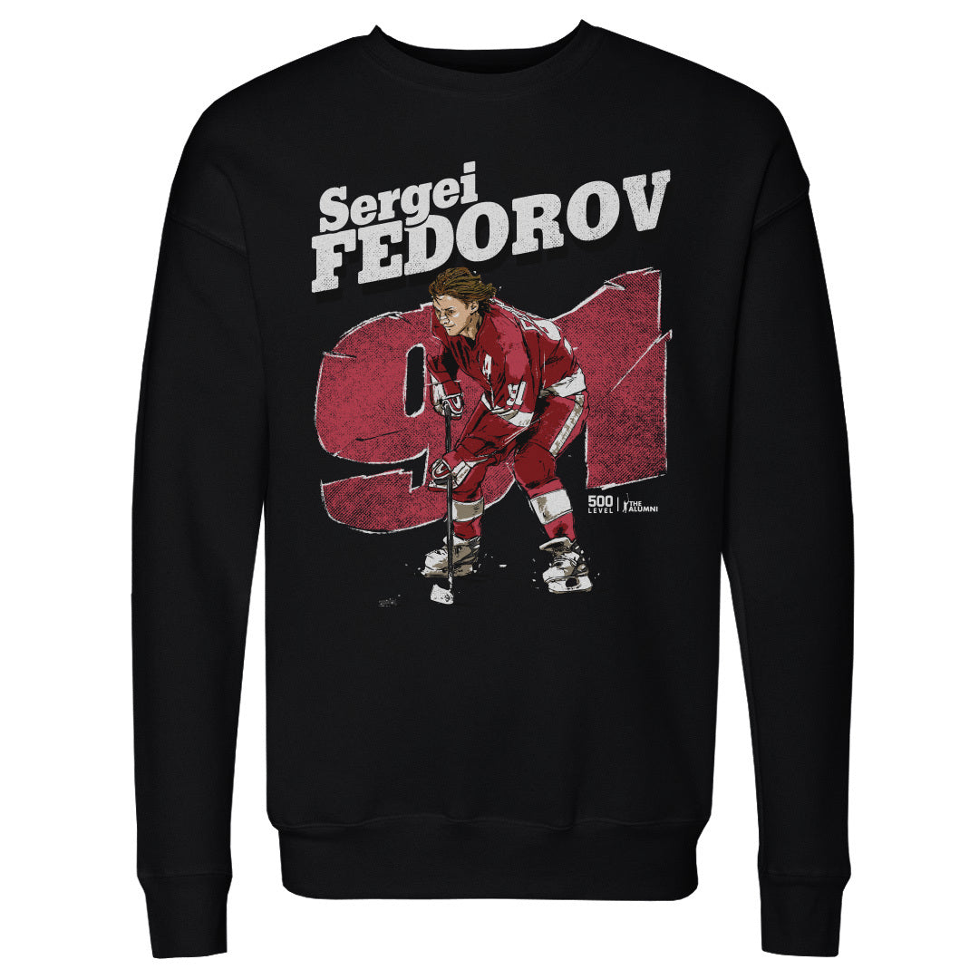 Sergei Fedorov Men's Crewneck Sweatshirt | 500 LEVEL