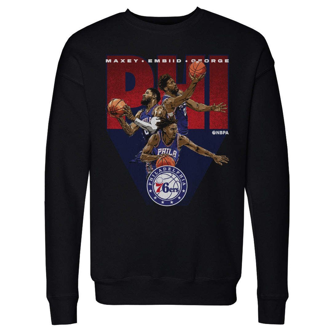 Joel Embiid Men's Crewneck Sweatshirt | 500 LEVEL