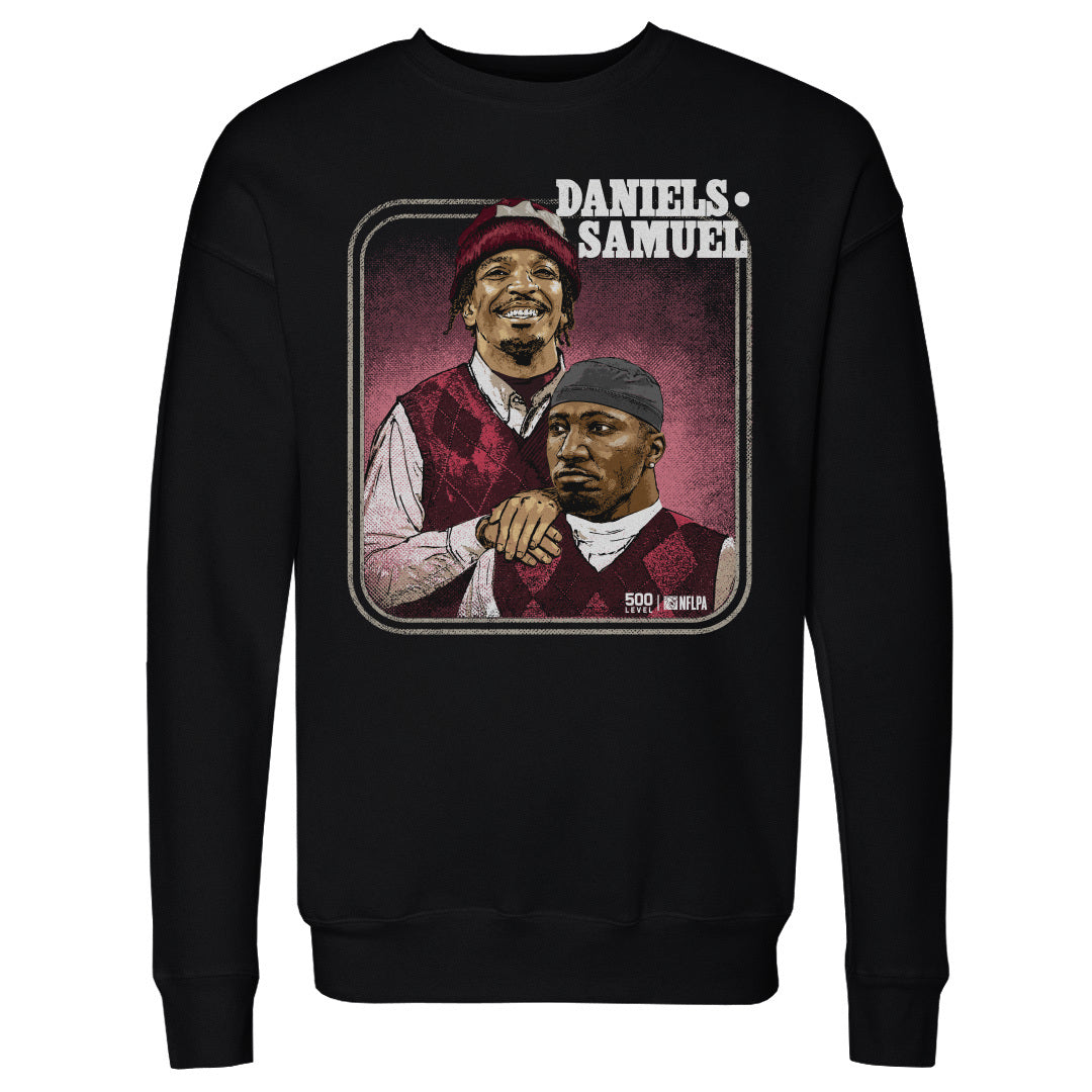 Jayden Daniels Men's Crewneck Sweatshirt | 500 LEVEL