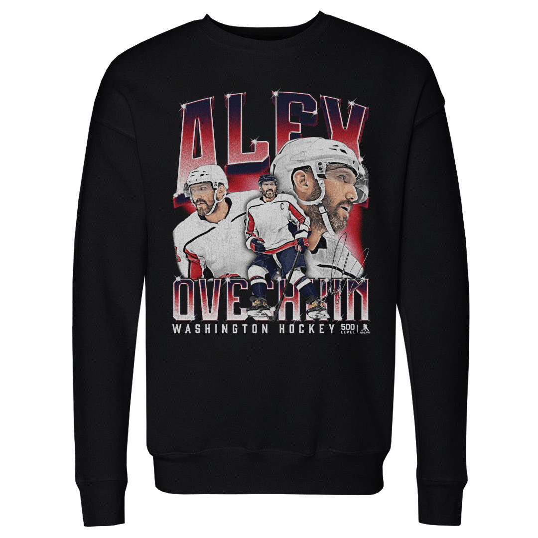 Alex Ovechkin Men's Crewneck Sweatshirt | 500 LEVEL