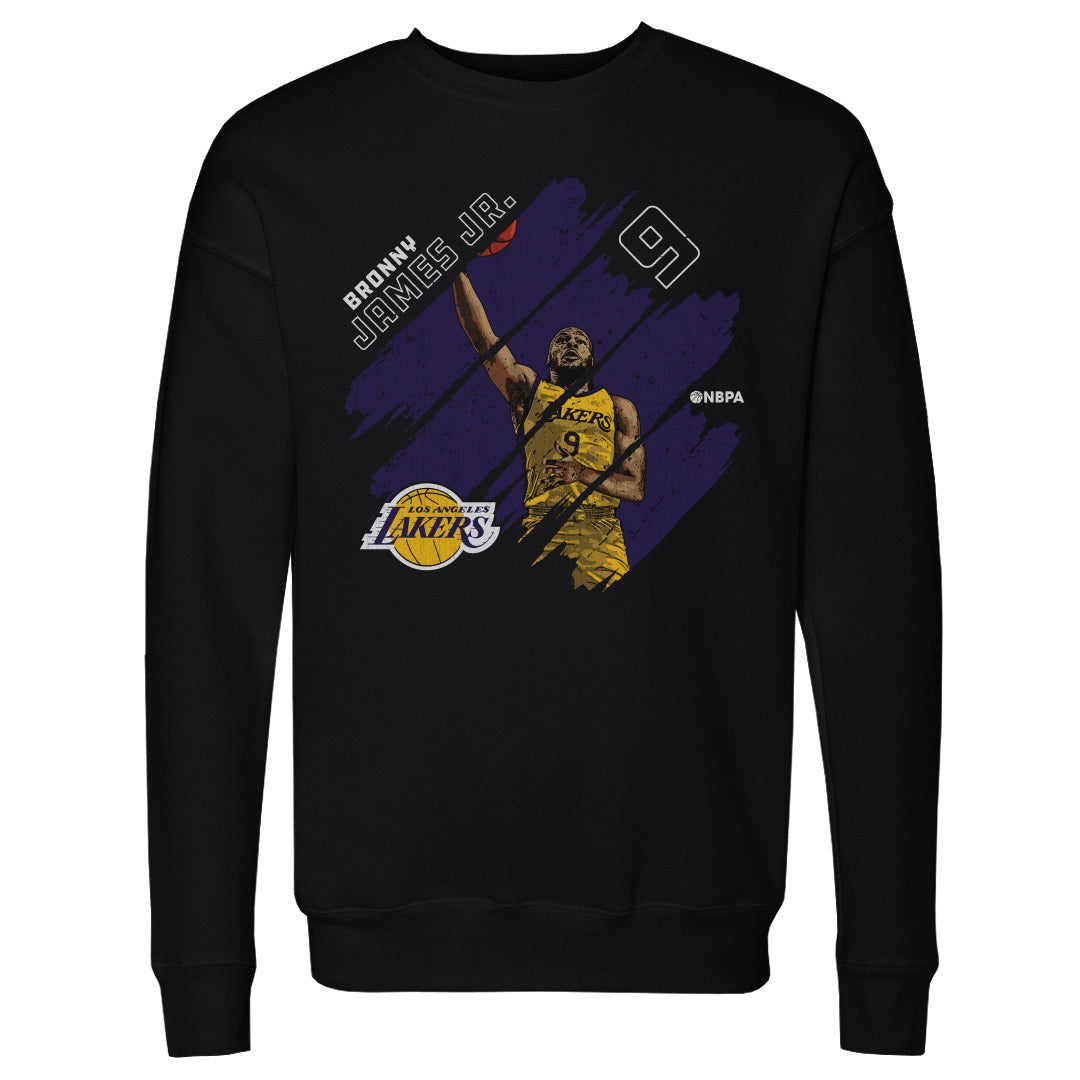 Bronny James Jr. Men's Crewneck Sweatshirt | 500 LEVEL