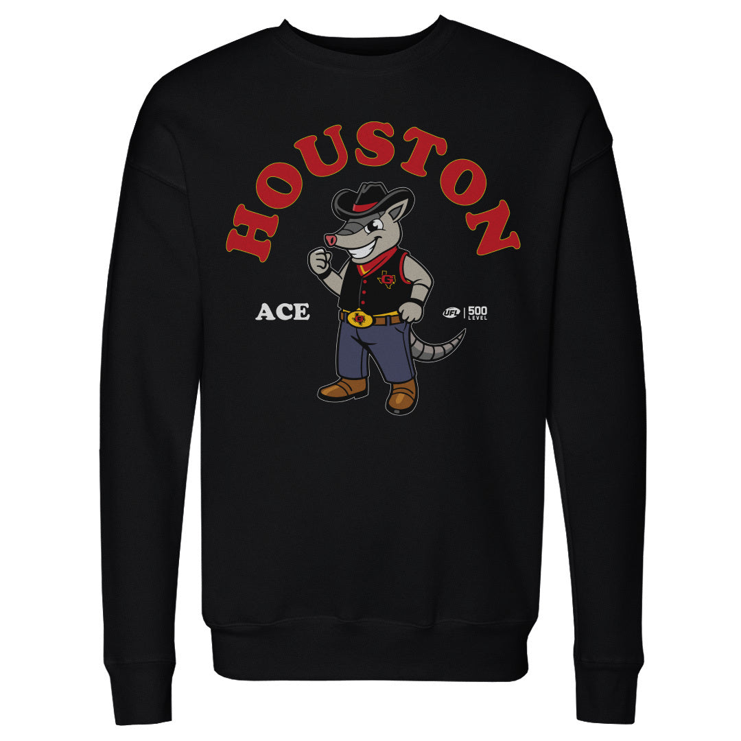 Houston Gamblers Men's Crewneck Sweatshirt | 500 LEVEL