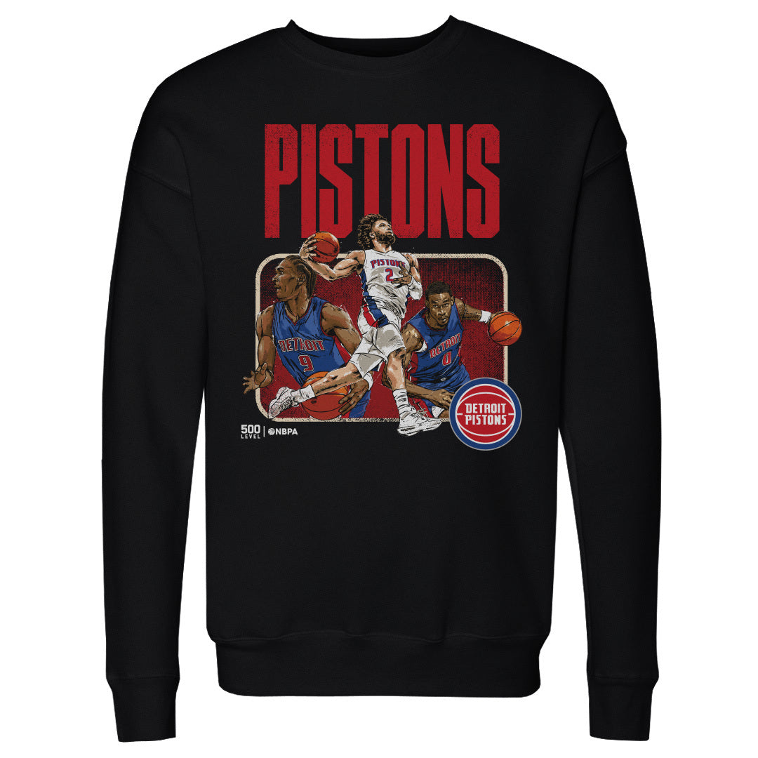 Detroit Pistons Men's Crewneck Sweatshirt | 500 LEVEL