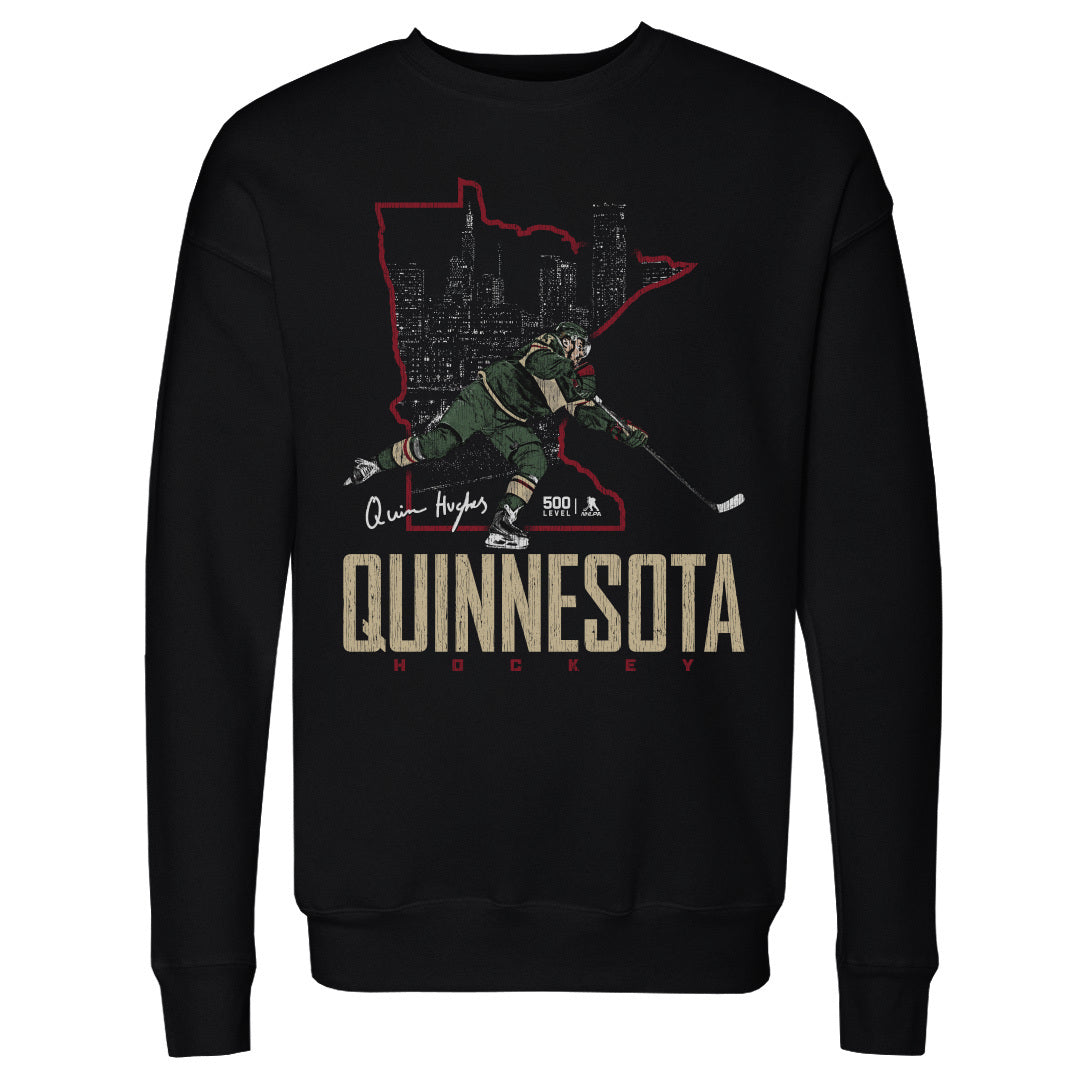 Quinn Hughes Men's Crewneck Sweatshirt | 500 LEVEL