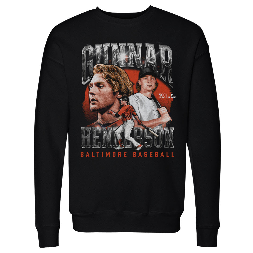 Gunnar Henderson Men's Crewneck Sweatshirt | 500 LEVEL