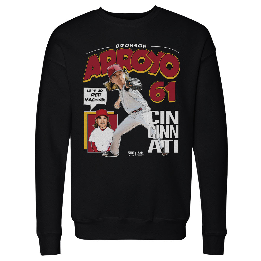 Bronson Arroyo Men's Crewneck Sweatshirt | 500 LEVEL
