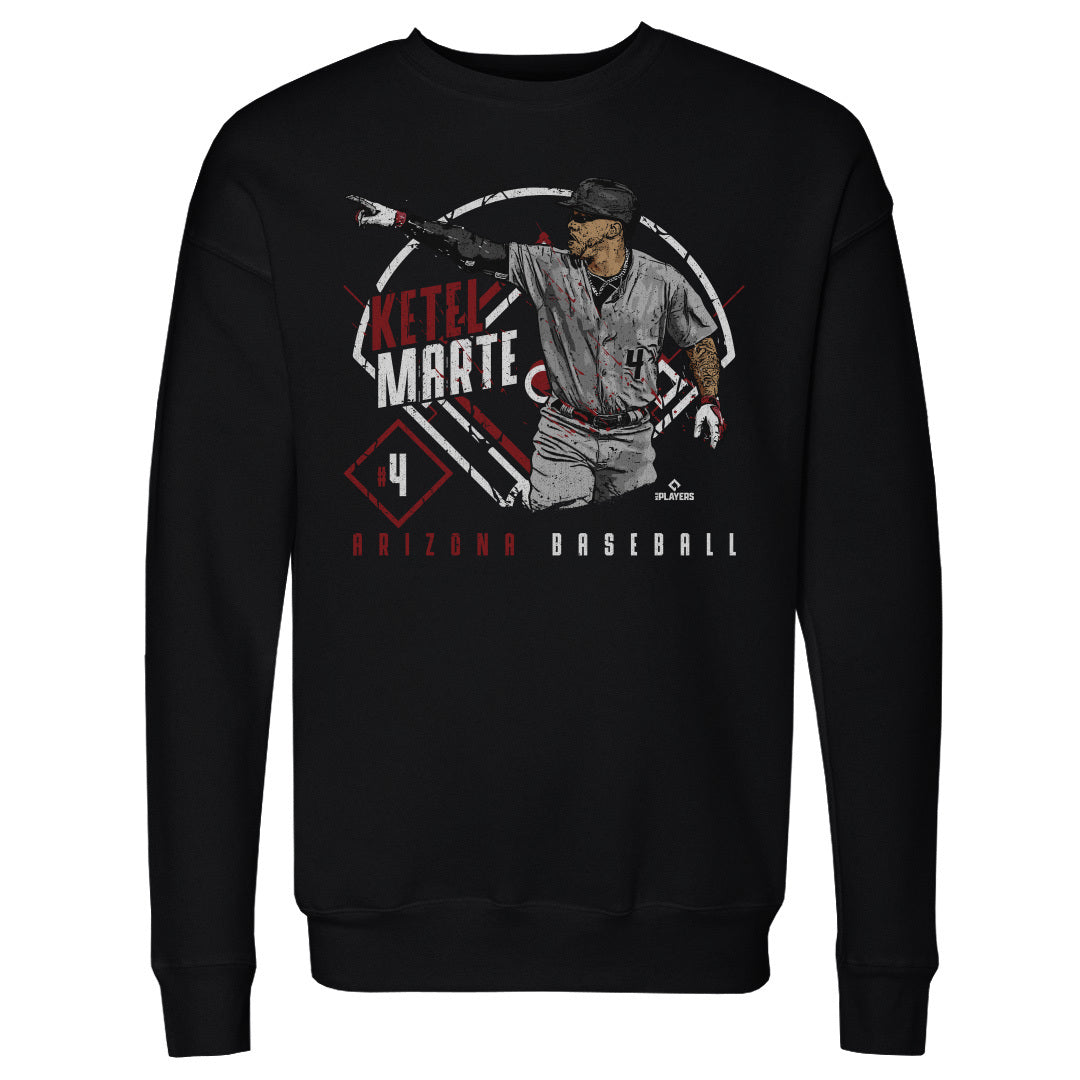 Ketel Marte Men's Crewneck Sweatshirt | 500 LEVEL