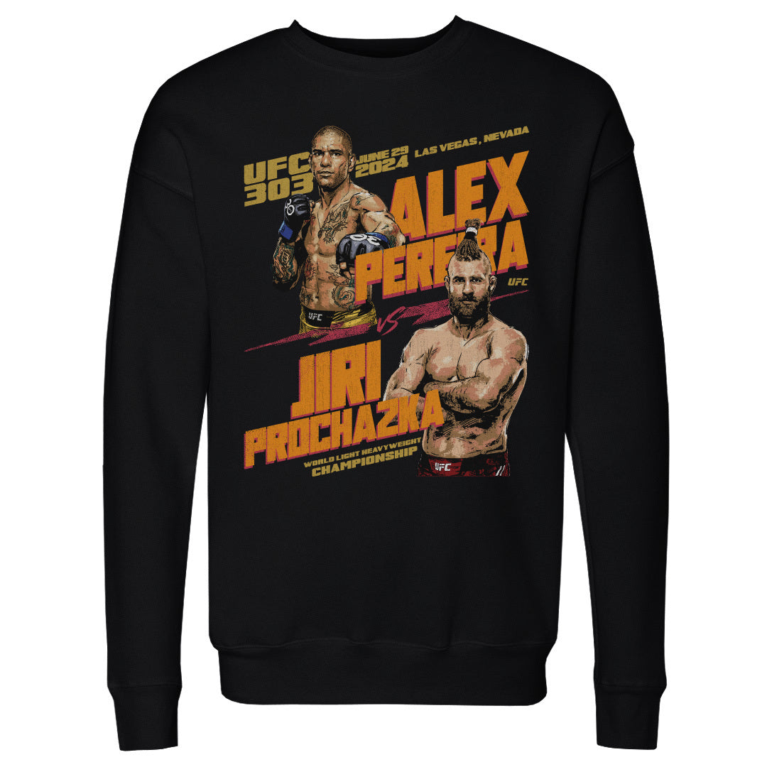 Alex Pereira Men's Crewneck Sweatshirt | 500 LEVEL